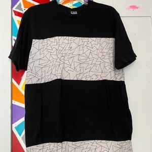 Black and White Long Tshirt